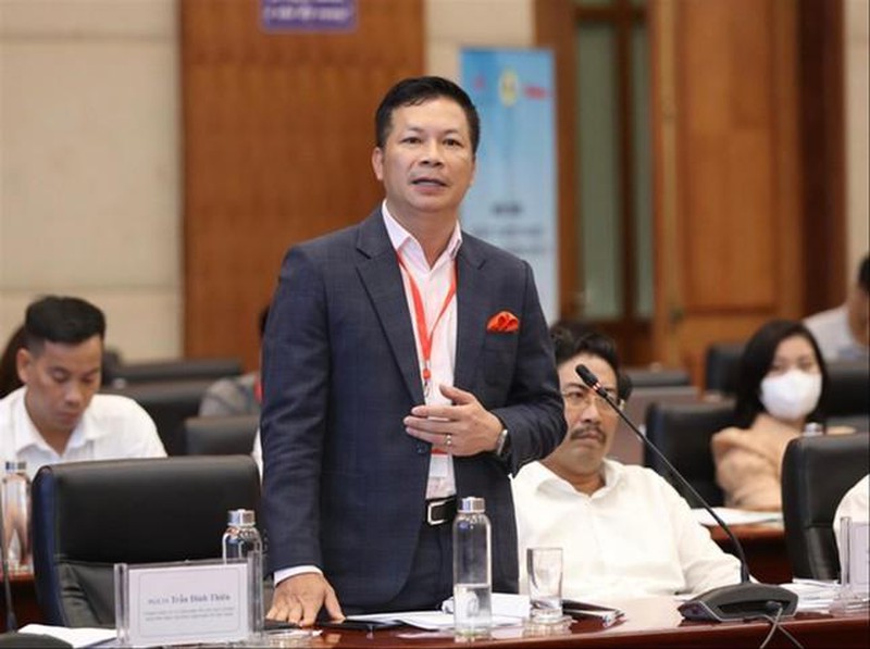 Ông Phạm Thanh Hưng - Phó Chủ tịch Tập đoàn Cen Group phát biểu tại Hội thảo