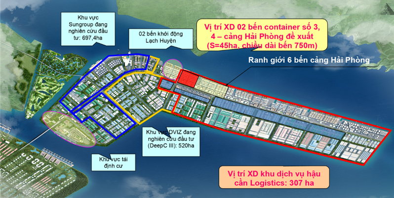 [ Hải Phòng] Chuẩn bị khởi công bến 3 và bến 4 cảng Lạch Huyện