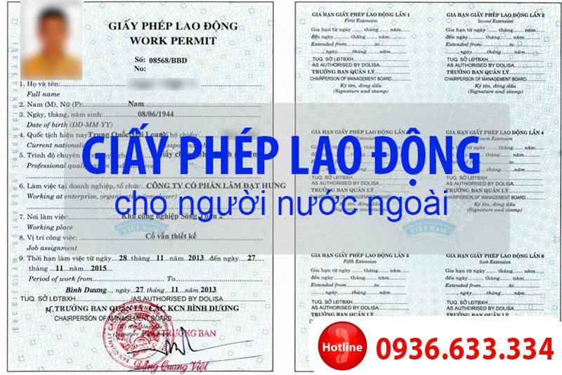 Dịch vụ làm thủ tục cấp GPLĐ cho người nước ngoài nhanh chóng, chuyên nghiệp- Thành Công Việt Nam