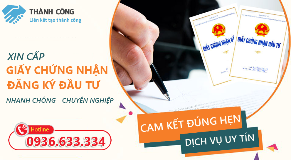 Dịch vụ xin cấp giấy chứng nhận đầu tư uy tín, chuyên nghiệp hàng đầu Hải Phòng