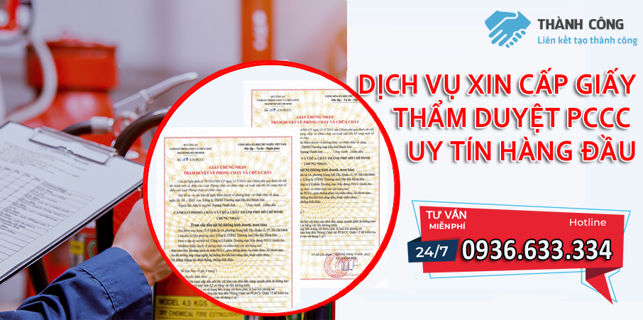 Cung cấp dịch vụ xin cấp giấy thẩm duyệt PCCC uy tín hàng đầu 