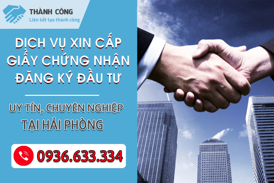 Cấp giấy chứng nhận đăng ký đầu tư uy tín, nhanh chóng, đến ngay Thành Công Việt Nam