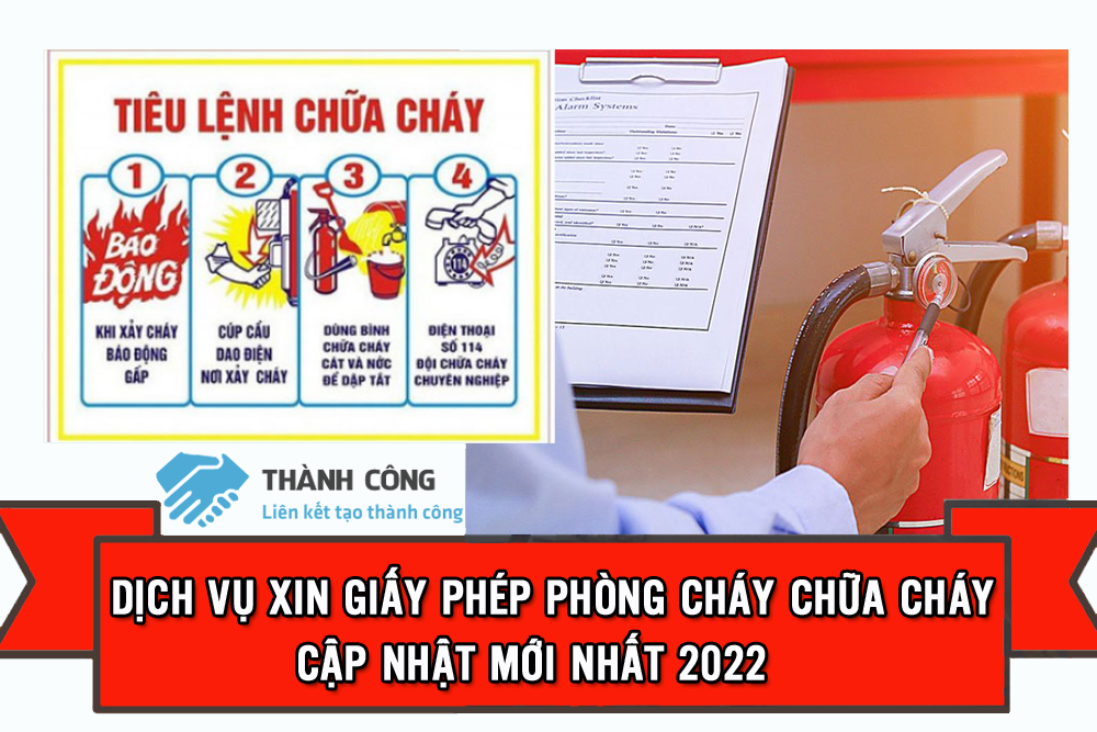 Dịch vụ xin giấy phép Phòng Cháy Chữa Cháy uy tín, chuyên nghiệp- Thành Công Việt Nam