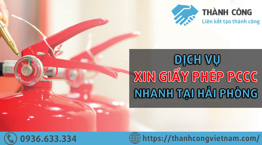 Dịch vụ xin giấy phép PCCC nhanh tại Hải Phòng