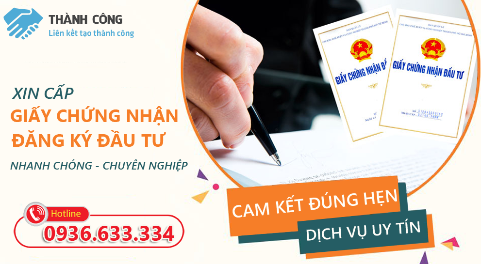 Xin cấp giấy chứng nhận đăng ký đầu tư nhanh chóng- chuyên nghiệp Hải Phòng