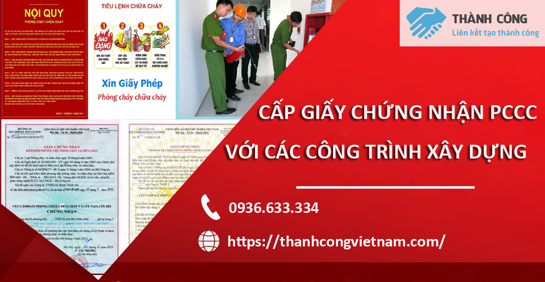 Cấp giấy chứng nhận PCCC với các công trình xây dựng- Thành Công Việt Nam