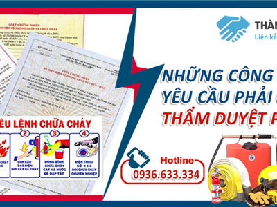Thành Công Việt Nam- Những công trình nào yêu cầu phải có thẩm duyệt phòng cháy chữa cháy?