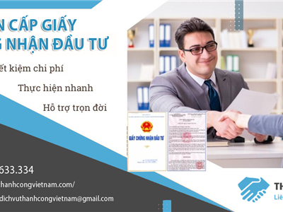 Xin cấp giấy chứng nhận đăng ký đầu tư ở đâu tại Hải Phòng? Thành Công Việt Nam