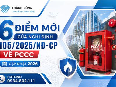 6 điểm mới của Nghị định 105/2025/NĐ-CP về PCCC